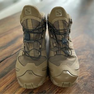 Salomon XA Forces Mid GTX Boots Men’s 8 Coyote Brown - Excellent Condition